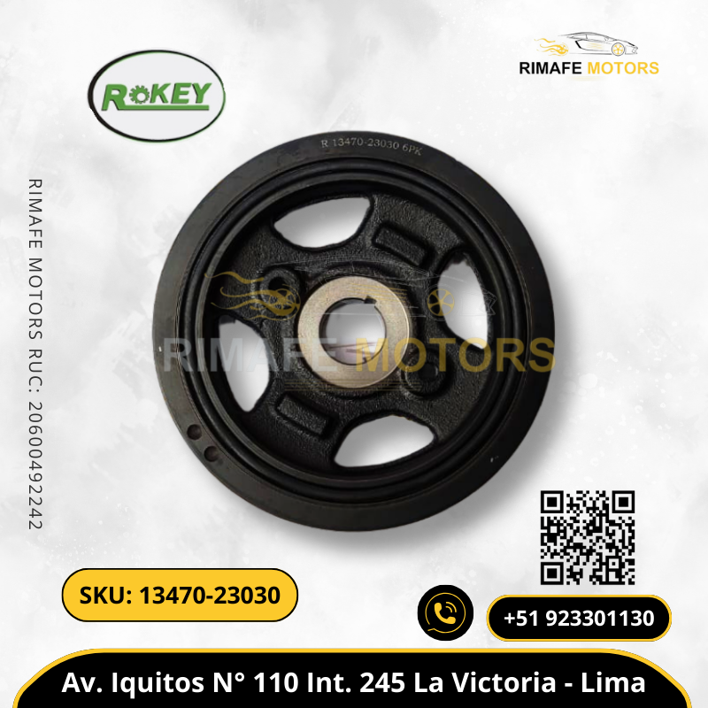 DAMPER DE CIGUEÑAL TOYOTA AVANZA 3SZ