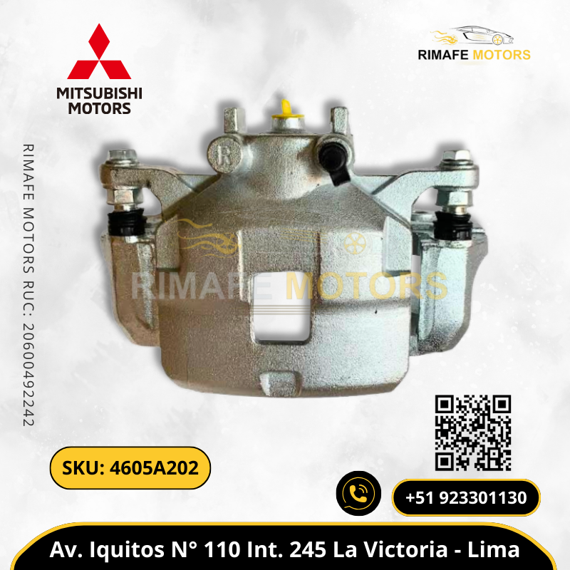 CALIPER DE FRENO DERECHO MITSUBISHI L200 4D56 4N15