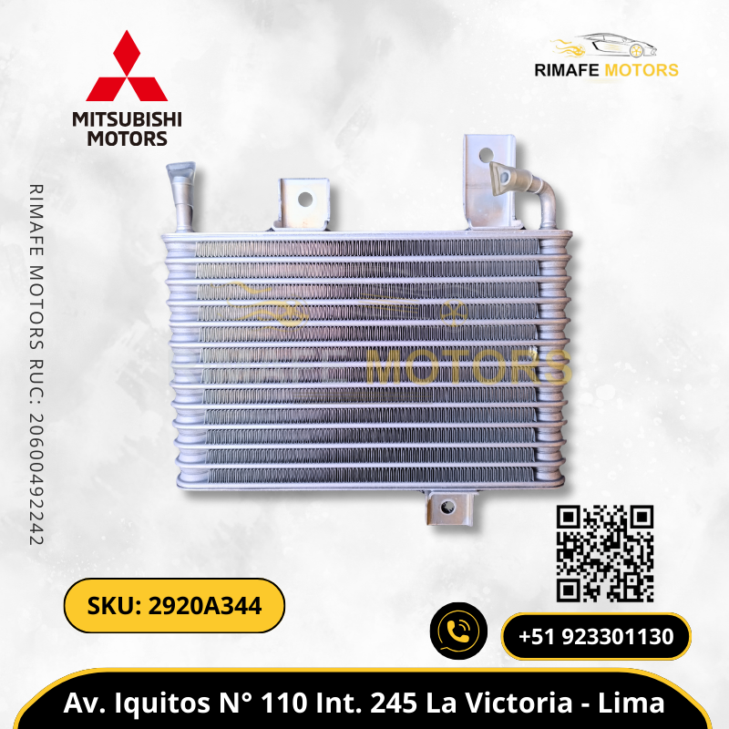 ENFRIADOR DE ACEITE DE CAJA AUTOMATICA MITSUBISHI MONTERO SPORT 4N15