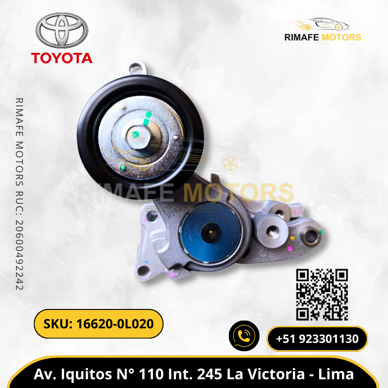 TEMPLADOR DE ACCESORIOS TOYOTA HILUX 1KD 2KD