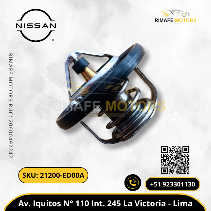 TERMOSTATO NISSAN TIIDA KICKS HR16 QASHQAI SENTRA MR20