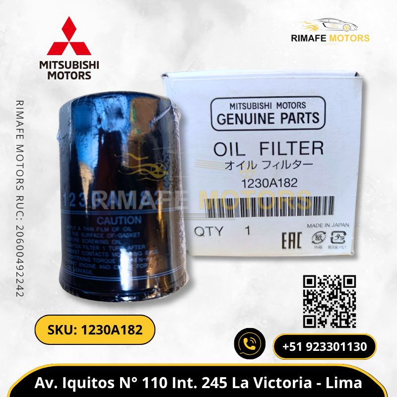 FILTRO DE ACEITE MITSUBISHI L200 MONTERO SPORT 4N15 4N16