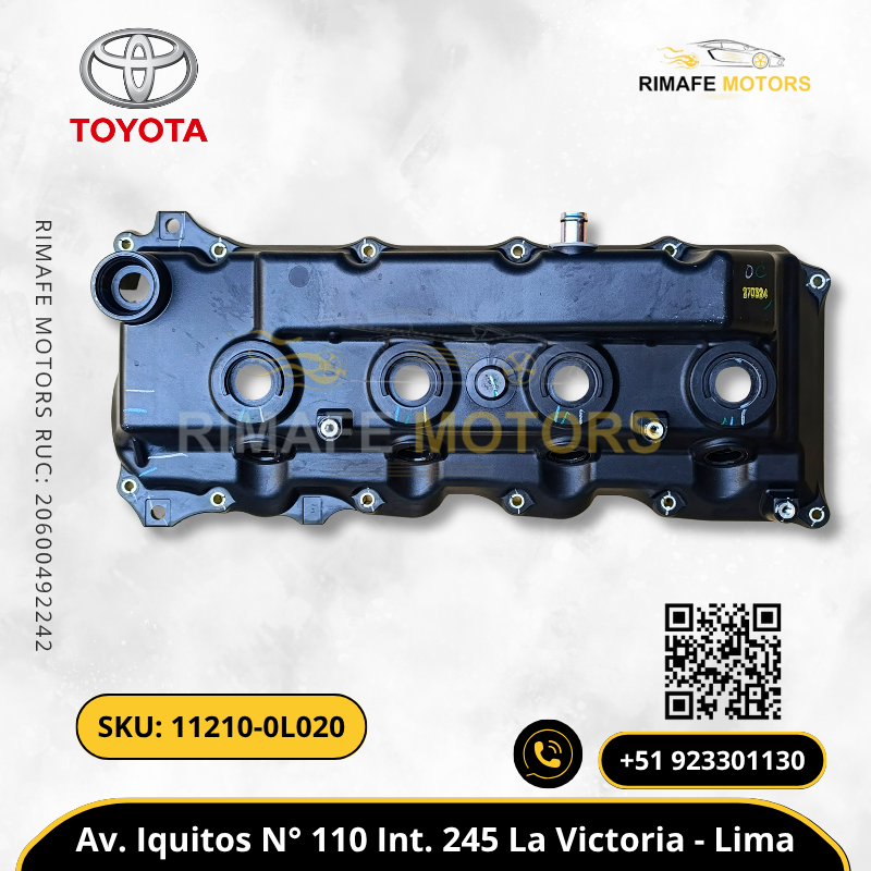 TAPA DE BALANCINES TOYOTA HILUX 1KD 2KD