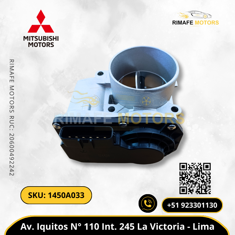 CUERPO DE ACELERACION MITSUBISHI L200 MONTERO SPORT 4D56