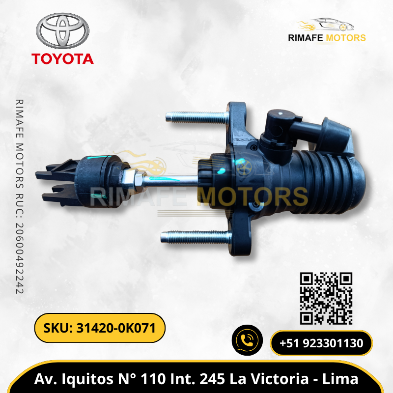BOMBA DE EMBRAGUE TOYOTA HILUX 1GD 2GD