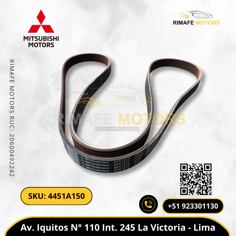 FAJA DE ACCESORIOS MITSUBISHI L200 MONTERO SPORT 4D56 NEW
