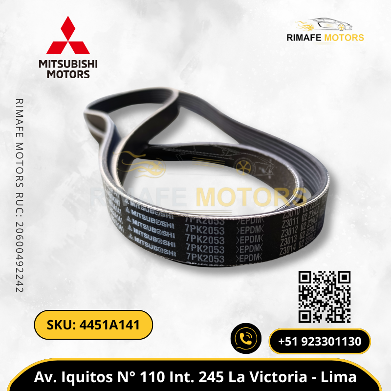 FAJA DE ACCESORIOS MITSUBISHI MONTERO SPORT 6B31