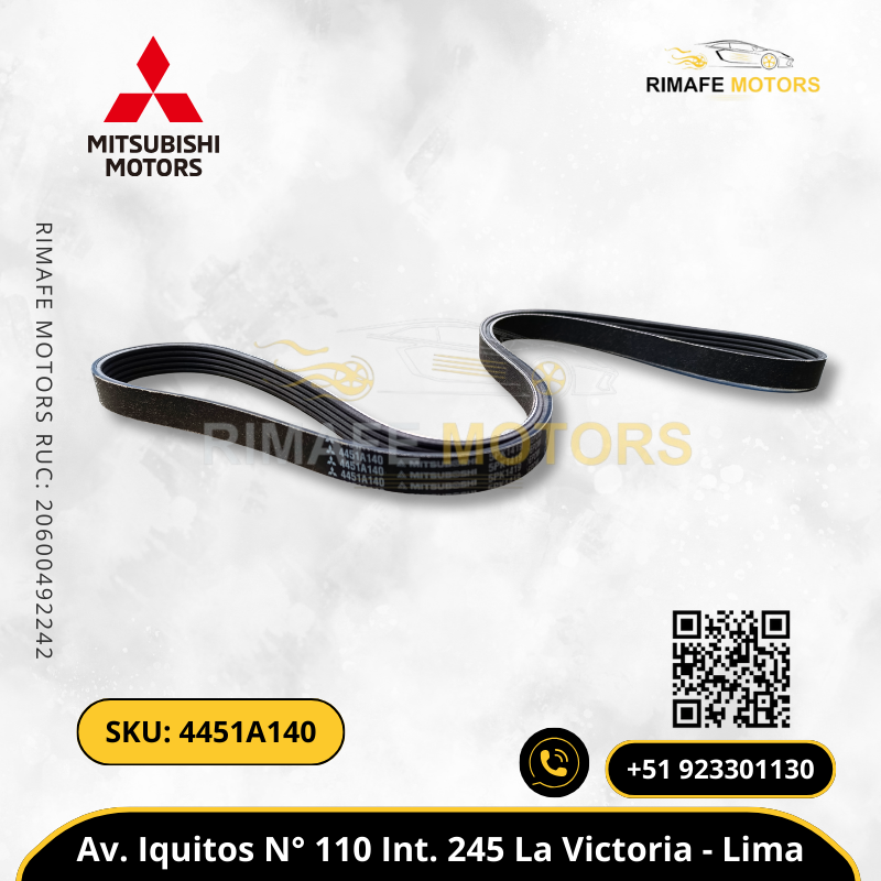 FAJA DE ACCESORIOS MITSUBISHI MONTERO SPORT 4N15