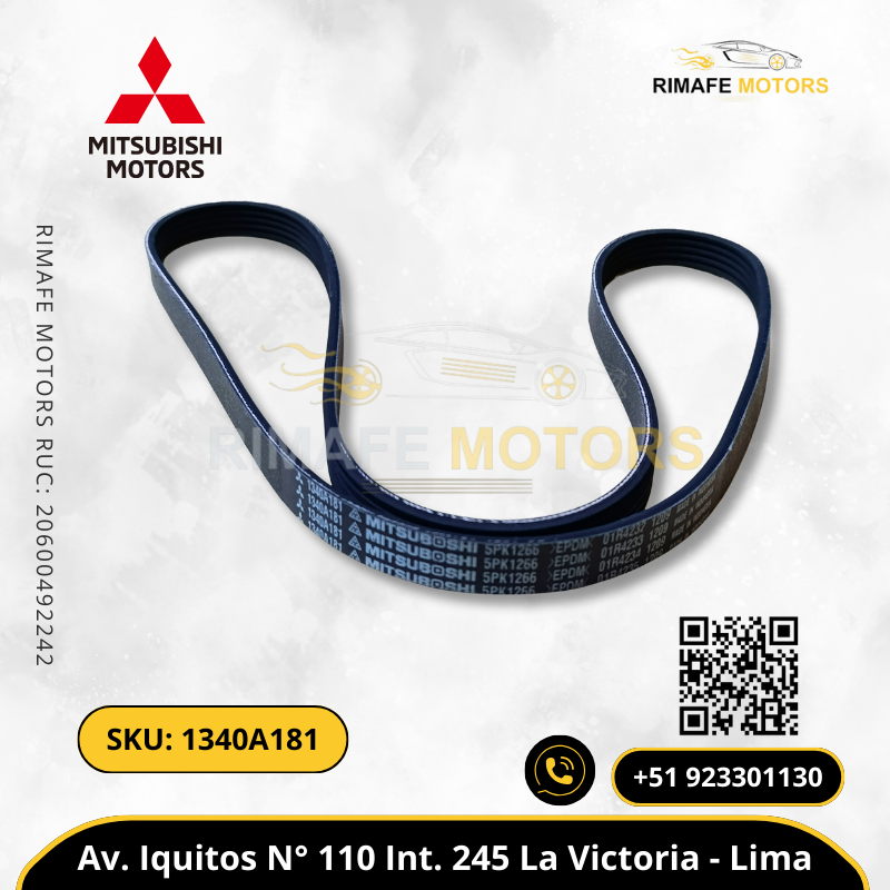 FAJA DE ACCESORIOS MITSUBISHI XPANDER 4A91