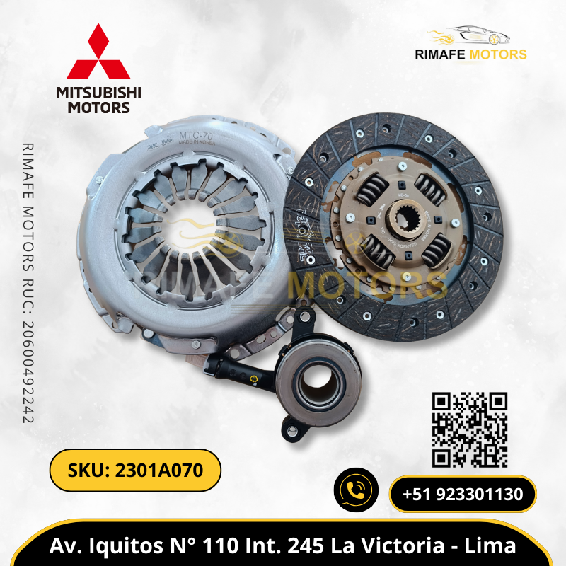 KIT DE EMBRAGUE MITSUBISHI XPANDER 4A91 1.5