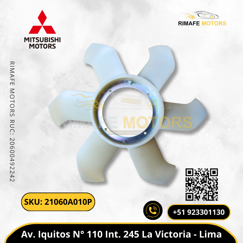 PALETA DE VENTILADOR MITSUBISHI NEW L200 4N16 2.4
