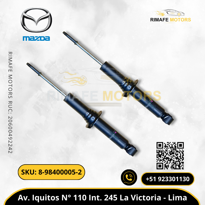 AMORTIGUADORES DELANTEROS 4X2 ALL NEW MAZDA BT50 4JJ3 3.0