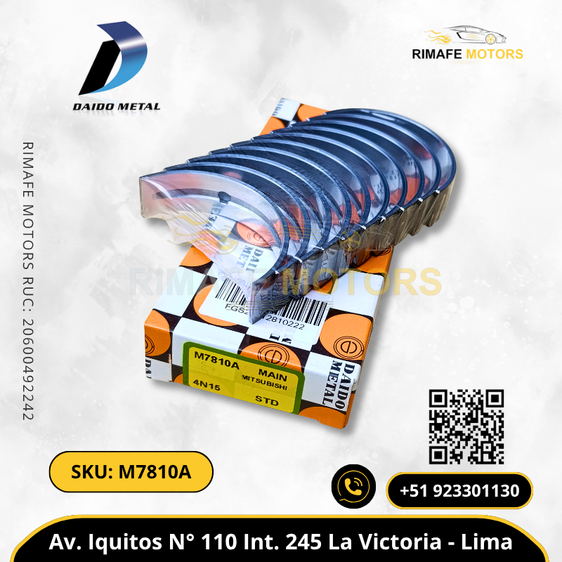 METAL DE BANCADA MITSUBISHI L200 4N15 MONTERO SPORT 2.4