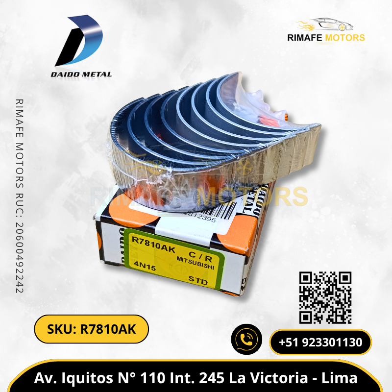 METAL DE BIELA MITSUBISHI L200 4N15 MONTERO SPORT 2.4