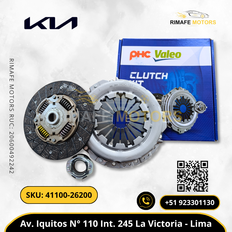KIT DE EMBRAGUE KIA RIO G4LC 1.4